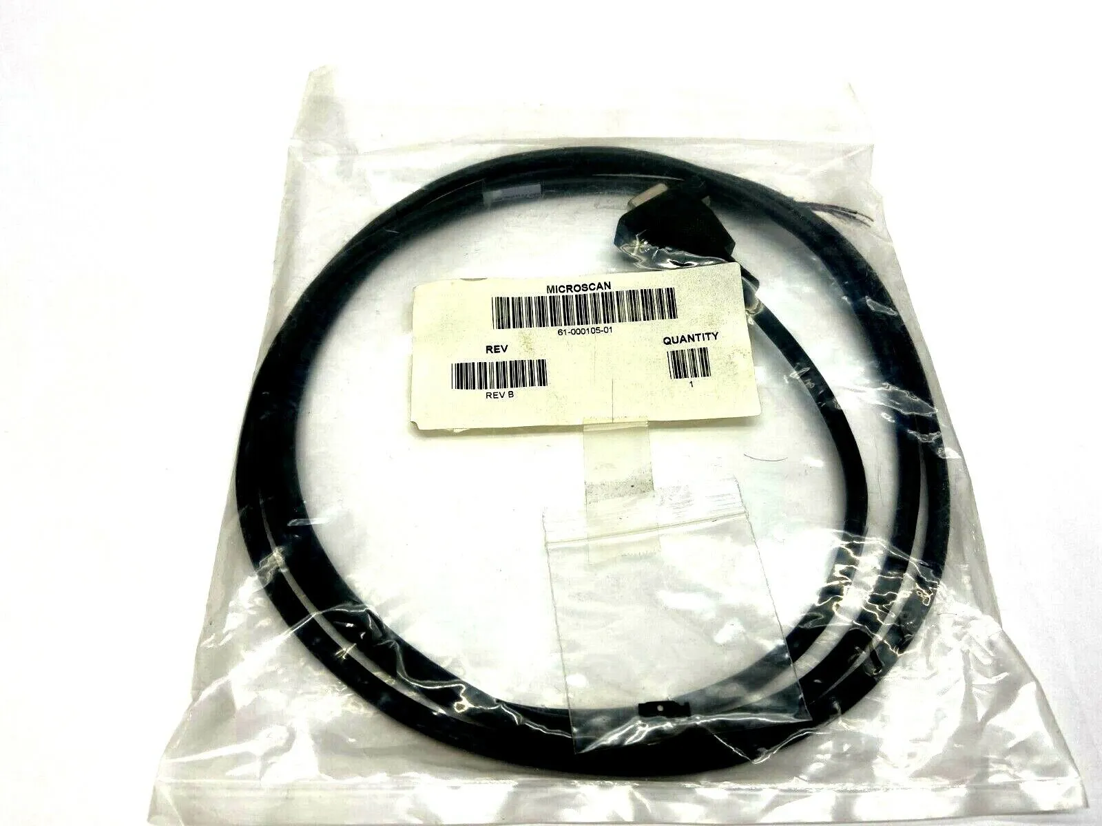 NEW MICROSCAN 6' PRE STRIPPED 9 PIN CABLE