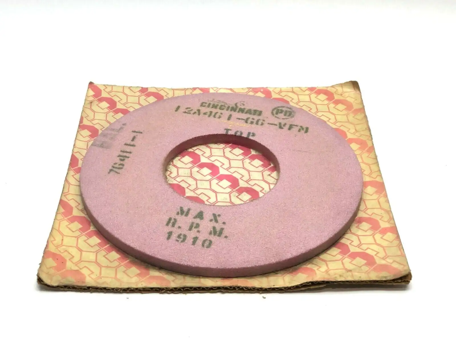 New | in-Stock CINCINNATI GRINDING WHEEL Grinding Wheels | Maverick Industrial Sales #1114979