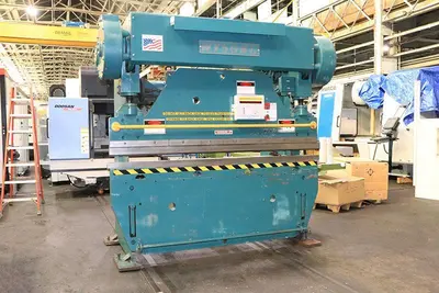 90 TON x 8' WYSONG MODEL 90-6 AIR CLUTCH MECH. PRESSBRAKE