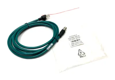 New | in-Stock Cognex In-Sight Ethernet Cable RJ45 to M12 X-Coded Connector Accessories Michigan US | Maverick Industrial Sales #1397788