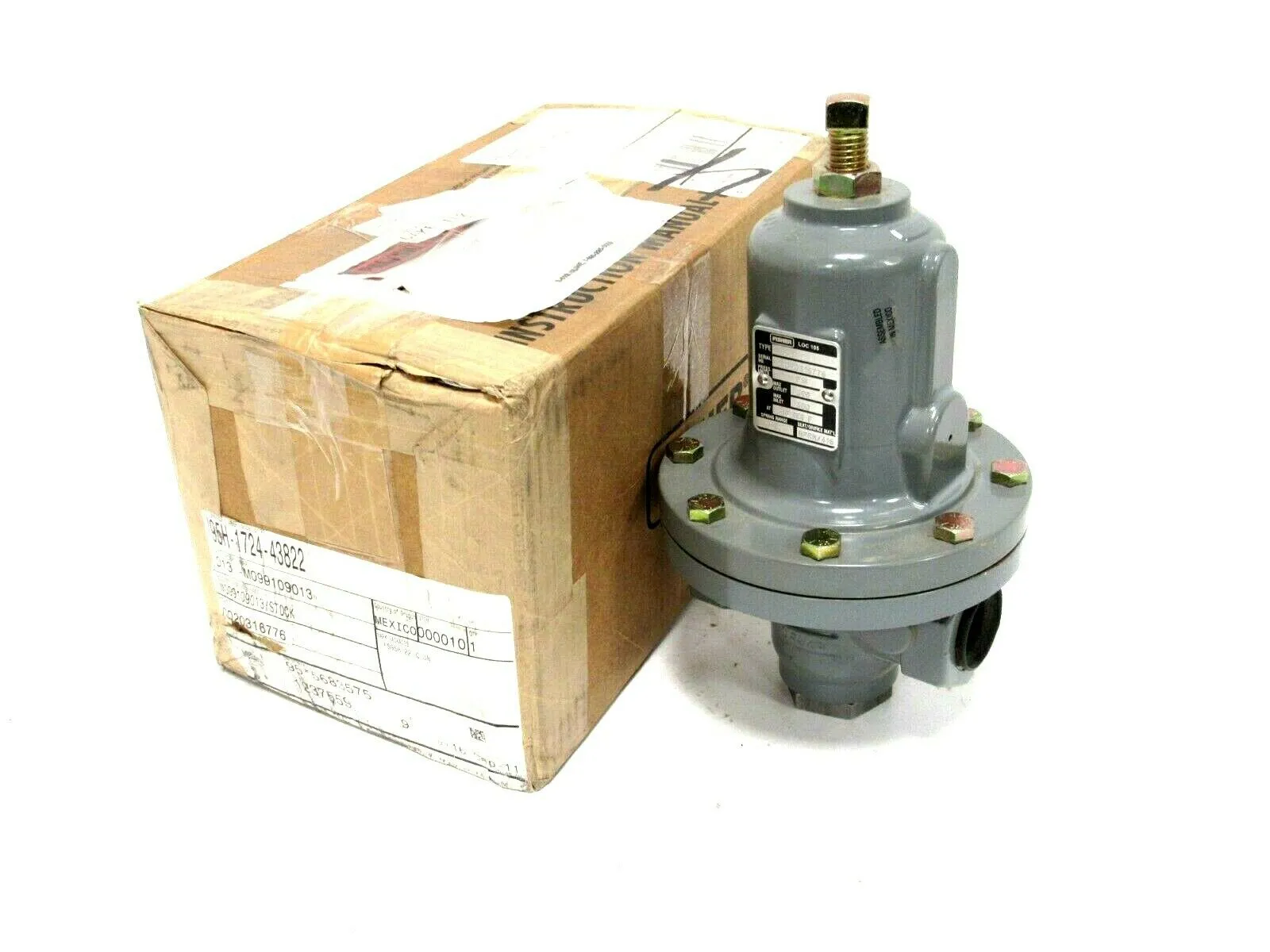 NEW FISHER 95H-1724-43822 PRESSURE REGULATOR VALVE 95H172443822