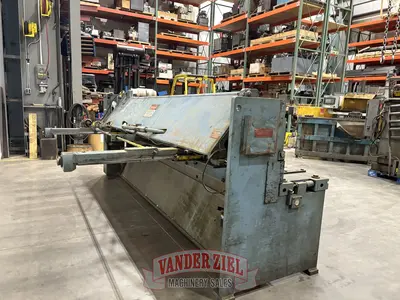 Used NIAGARA IF-10-1/4 Power Squaring Shears (Inch) Michigan US | Vander Ziel Machinery Sales #480522