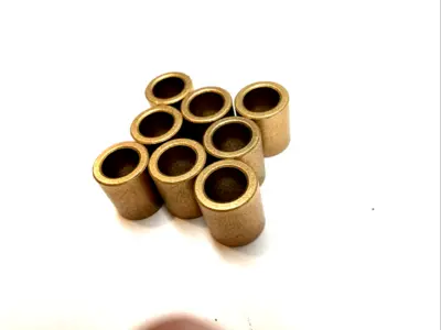 USED ISOSTATIC INDUSTRIES BRONZE SLEEVE BEARING