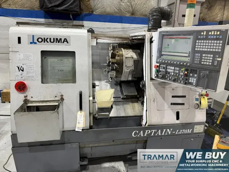 Used 2008 OKUMA CAPTAIN L370M CNC Lathes Ohio US | HGR 24 #1147825