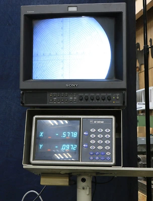USED 2000 Deckel ISOG S11 SPEED, MICROSCOPE WITH VIDEO SYSTEM