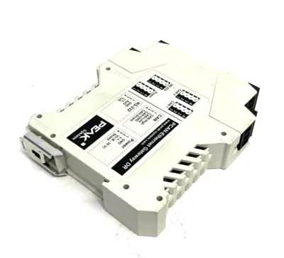 USED PEAK SYSTEMS PCAN-ETHERNET GATEWAY DR, CAN TO LAN GATEWAY IN DIN RAIL