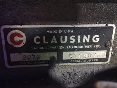 Used CLAUSING 2276 Heavy Duty & Sensitive Single Spindle Drills Ohio US | HGR 24 #1290310