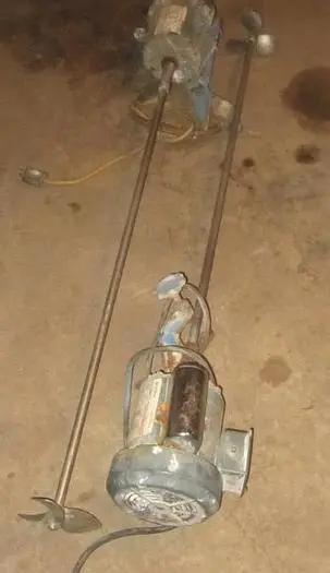 Mixer, Agitator, 1/4 HP, GE, Clamp on Style, #S740004