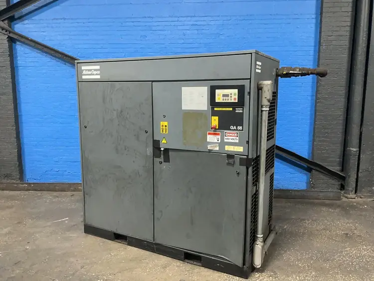 Used ATLAS COPCO GA55 Rotary Screw & Sliding Vane Air Compressors Ohio US | HGR 24 #1568452