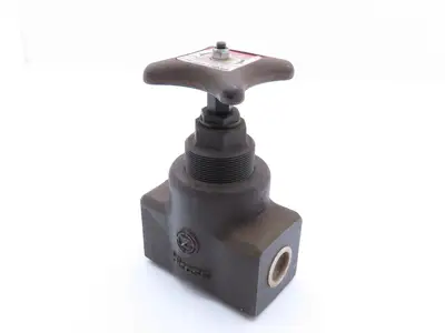 Toyooki Kogyo HS3-1T-08A Hirose Stop Needle Valve 1" NPT Size 25