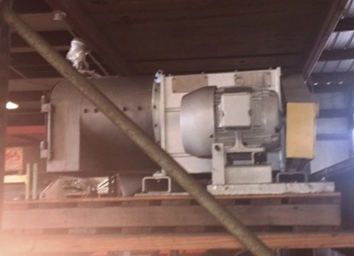 Baker-Perkins S-8 pusher centrifuge, 316SS.