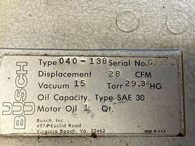 USED BUSCH 040-138