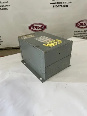 Square D 3S1F 3KVA Transformer 60Hz 1PH 480/240V 240/120V