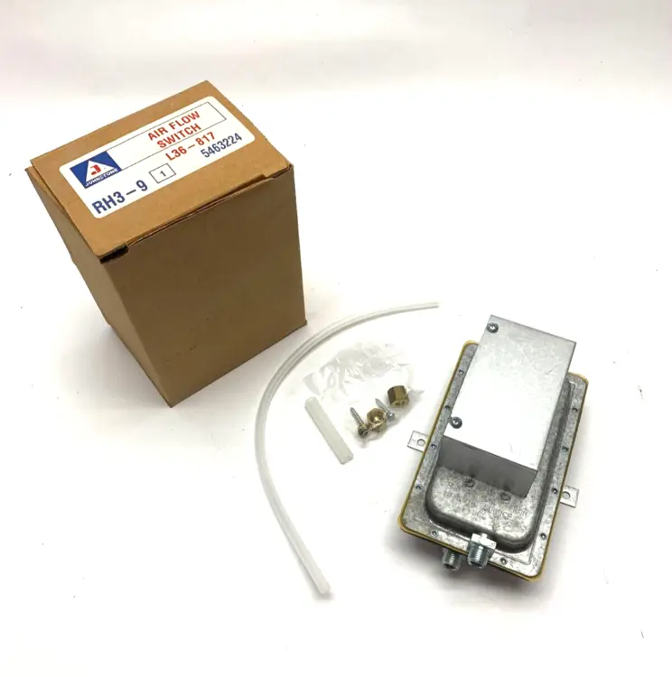 New | in-Stock Johnstone Air Flow Switch RH3A9 Pressure Switches Michigan US | Maverick Industrial Sales #1400703