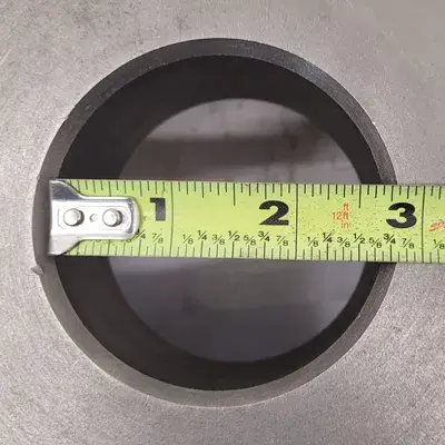 D1-6 LATHE FACE PLATE, 14.5IN OVERALL DIAMETER, D1-6 MOUNT, 2-3/4IN THROUGH HOLE