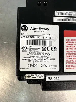 PainelView 600 Allen Bradley 2711-T6C8L1X (BIN-3.4.5)