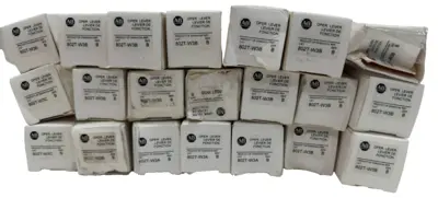 LOT OF 21 ALLEN BRADLEY 802T-W3B OPERATING LEVER 802T-W3A ,802T-W3C NEW, SURPLUS
