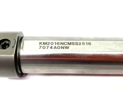 Used Kennametal KM Micro™ Clamping Unit NCM-SS Straight Shank 2439980 KM / VM Holders Michigan US | Maverick Industrial Sales #1402156