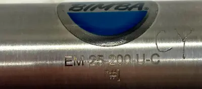 NEW BIMBA EM-25-200-U-C PNEUMATIC AIR CYLINDER EM25200UC