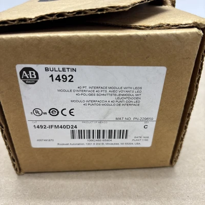 NEW ALLEN BRADLEY 1492-IFM40D24A-2