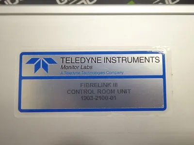 Teledyne Instruments 1903-2100-01 Fibrelink III Control Room Unit New