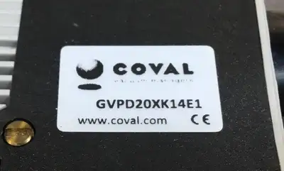 Coval GVPD20XK14E1 + PSA100B Vacuum Pump + Vacuum Switch 6B4
