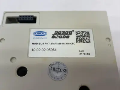 USED SCHMALZ PROFINET INTERFACE MODULE MOD-BUS PNT 27X77X99 SCTSI C8D