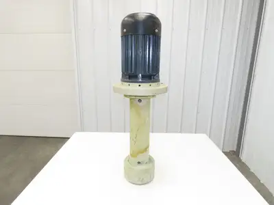 Plastic Centrifugal Immersion Pump 585 L/min 3.1kw 400V RTL-PP-15/500-2.6/3-500