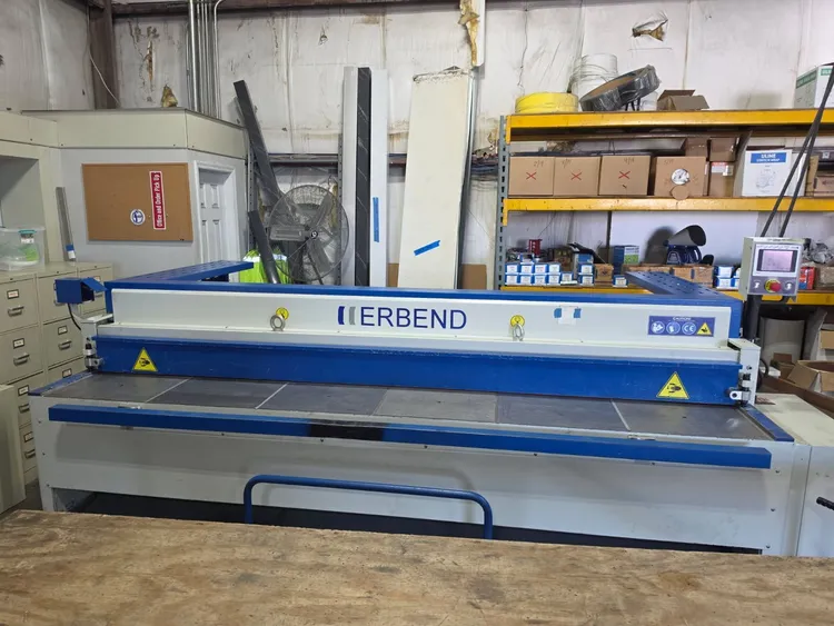 Used ERBEND EMS 3220 Power Squaring Shears (Inch) Florida US | Used Fab Machines #834645