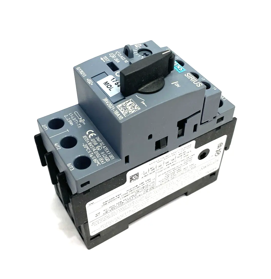 USED SIEMENS SIRIUS MOTOR PROTECTION CIRCUIT BREAKER SIZE S00