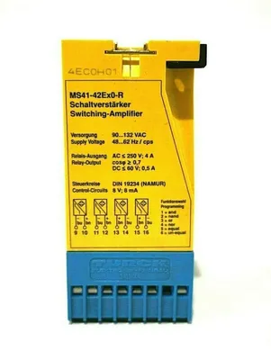 NEW TURCK MS41-42EX0-R SWITCHING AMPLIFIER MS4142EX0R
