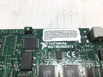 National Instruments UL94V-0 184728A-01 – 184726C-02 PCI-CAN Interface Card