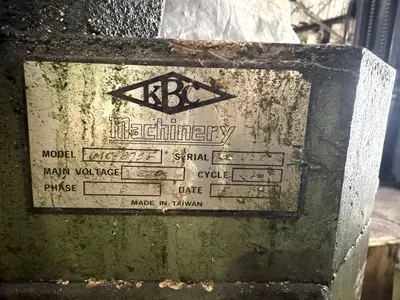 10" SOCO KBC MACHINERY MODEL #MC-275F COLD SAW: YOBRO #24280