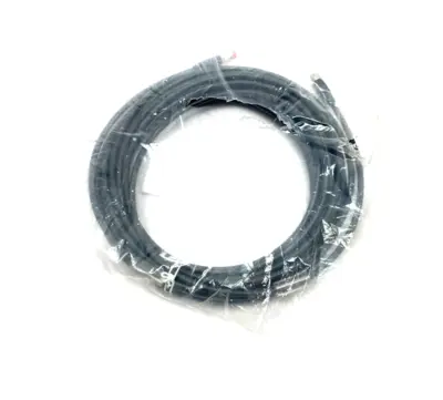 USED BECKHOFF DOUBLE ENDED POWER CABLE M8 4-PIN FEMALE 10M