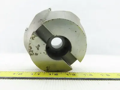 Walter F3042-400125R 4.5" Indexable Face Shell Mill Cutter 1-1/2" Arbor 6 Flute