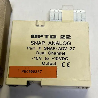 New | in-Stock OPTO 22 SNAP-AOV-27 Industrial Controls Ohio US | Surplus Asset Holdings #1236305