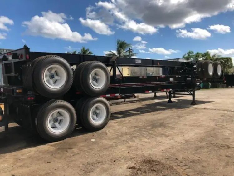 Used A PLUS 40FT CONTAINER CHASSIS TRAILERS Chassis Florida US | USA Transequipment #1542586