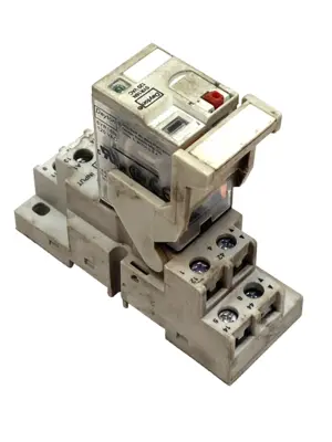 Used AutomationDirect Relay Socket w/ Dayton 5YR16N 120V AC 15A Relays & Switches Michigan US | Maverick Industrial Sales #1396218