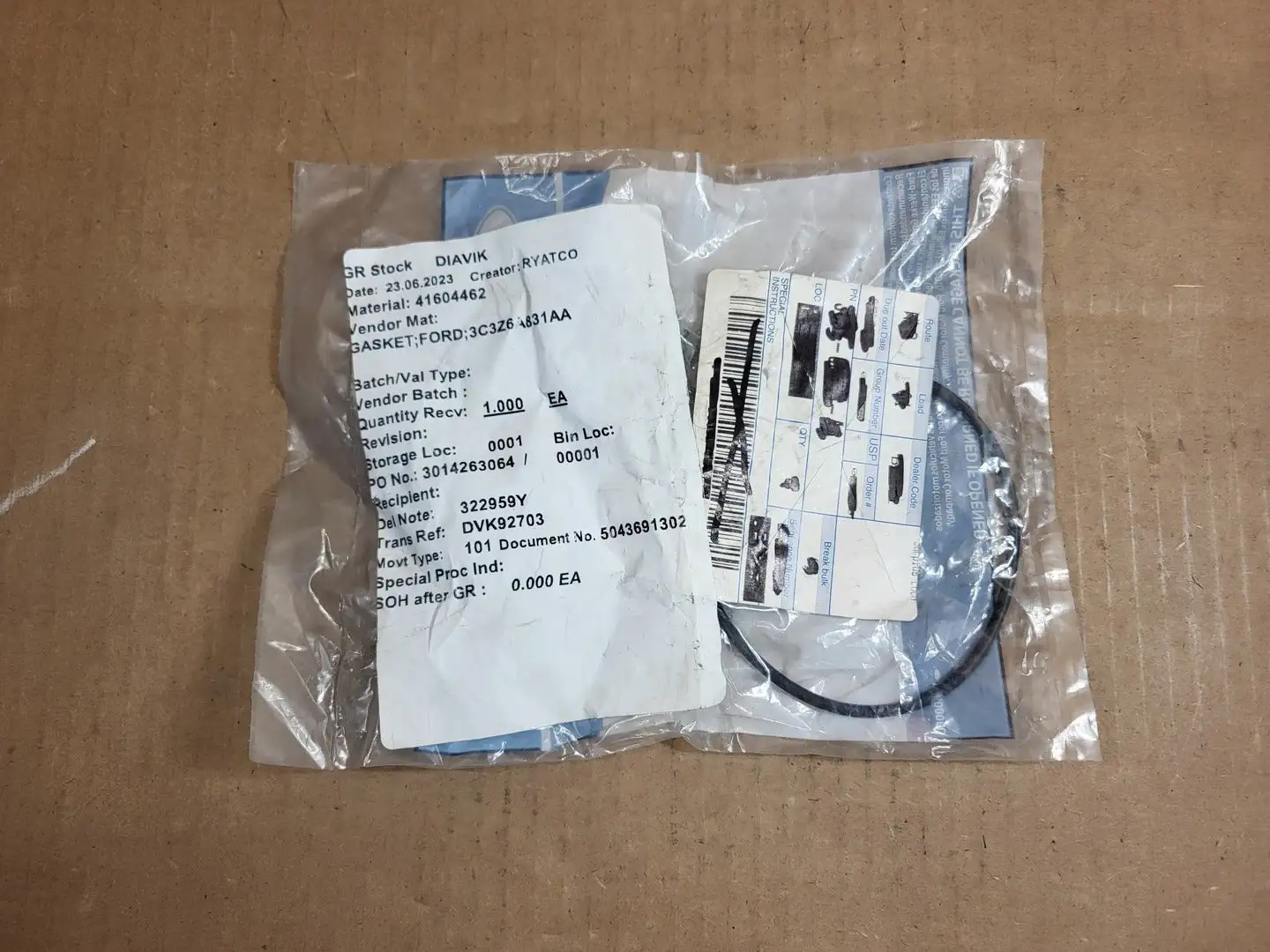 NEW FORD PARTS 3C3Z-6A831-AA
