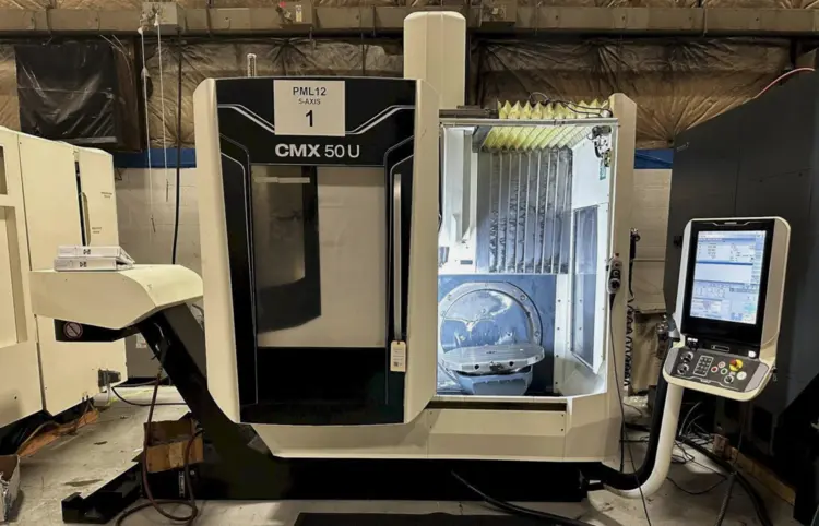 Used 2017 DMG MORI CMX 50U Vertical Machining Centers Ohio US | Toolquip, Inc. #1232875