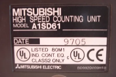 USED MITSUBISHI A1SD61 HIGH SPEED COUNTING UNIT