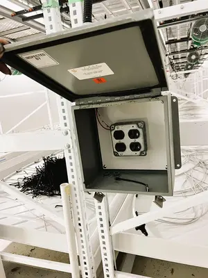 (3) Two Story Rolling Flood Grow Tables by Innovative Growers Equipment