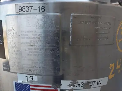 USED 1990 PRECISION STAINLESS 9837-16