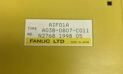 Used FANUC A03B-0807-C011 PLC Input & Output Ohio US | Surplus Asset Holdings #1234906