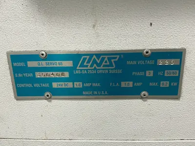 Used 2008 LNS Q.L. SERVO 65 Bar Feeds Ohio US | HGR 24 #1505818
