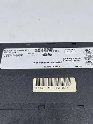 USED ALLEN-BRADLEY ALLEN-BRADLEY 1756-M08SE SER B