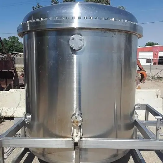 1100 Gallon Stainless Pressure Vessels Pressure Vessel