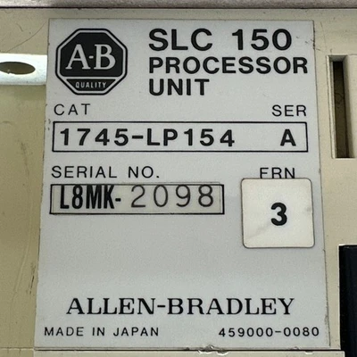 USED Allen-Bradley 1745-LP154/A