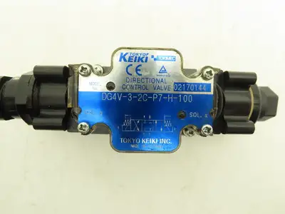 Tokimec DG4V-3-2C-P7-H-100 Hydraulic Directional Solenoid Valve 24V