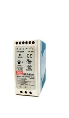 NEW MEAN WELL MDR-40-12 POWER SUPPLY MDR4012